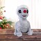 Roman 8.0 Inch Rudolph Pudgy Pals Christmas Figurine , Lighted Christmas Decor Red Nose Reindeer